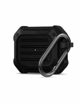 Spigen Tough Armor Compatible con Apple Airpods Pro Funda (2019) - Negro
